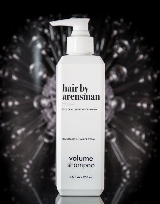 hair salon extra volume shampoo with nutrients