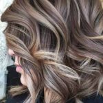 blended blonde balayage womans hair coloring technique